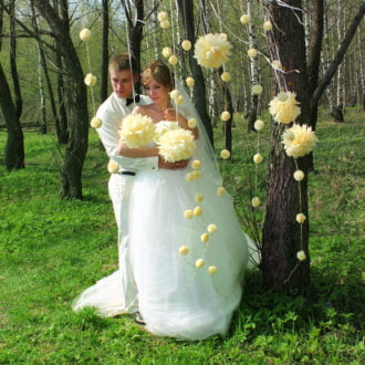 Bride and groom